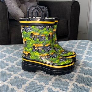 Boys Tractor Rain Boots